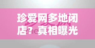 珍爱网多地闭店？真相曝光，网友直呼“太扎心”！